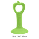 2pcs Anti-collision Door Handle Silencer Doorknob Wall Crash Pad (Green)