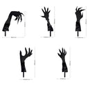 Halloween Acrylic Plugin Home Decor Ghost Hand for Terraces Backyards Sidewalks