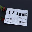 Musical Instruments Bass Drum DIY Metal Stencil Scrapbook Cutting Die-14964