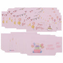 Happy birthday Card For Small Businesses Gift Packet Birthday Praise Labels
