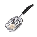 Aluminum Alloy Cat Litter Shovel Kitten Sand Scoop Metal Pet Poo Cleaning Too