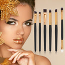 6pcs Pro Makeup Cosmetic Brushes Eyeshadow Eye Shadow Foundation Blending