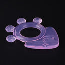 Cute Baby Teether Kids Silicone Teething Chewable Pacifier (Pink Octopus) Newly
