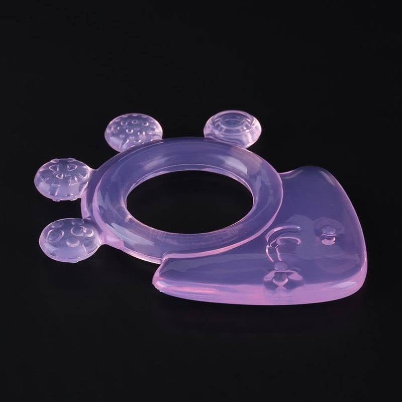 Cute Baby Teether Kids Silicone Teething Chewable Pacifier (Pink Octopus) Newly