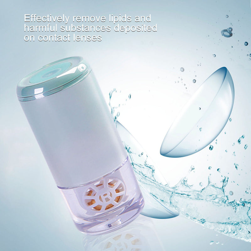 Ultrasonic Contact Lens Cleaner Fast Vibration Contact Lens Washer Cleaning