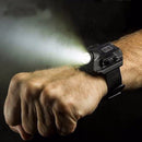 XPE LED Wrist Watch Flashlight Torch Lights USB Charging Adjustable Wrist