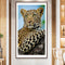 5D DIY Full Round Drill Diamond Painting Big Lion Animal Art Handmade Hanging