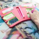 Diamond Painting Accessories Tray Beading Point Drill Pen Organizer Box DIY Kit