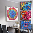 DIY Art Special Shaped Picture Part Drill Color Mandala 5D Diamond Painting K