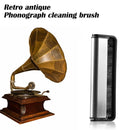 Anti-static Record Cleaning Brush for Turntables with Carbon Fiber Bore