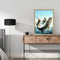 Fishermen Frameless Picture Oil Paint By Numbers Hand Painted Picture for Home