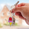 Christmas 5D Diamond Painting Special Shape Drilling Keychain Kits (T-14)