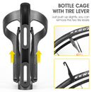 WEST BIKING Bicycle Bike Water Bottle Holder Cages with Screws Tire Lever Newly
