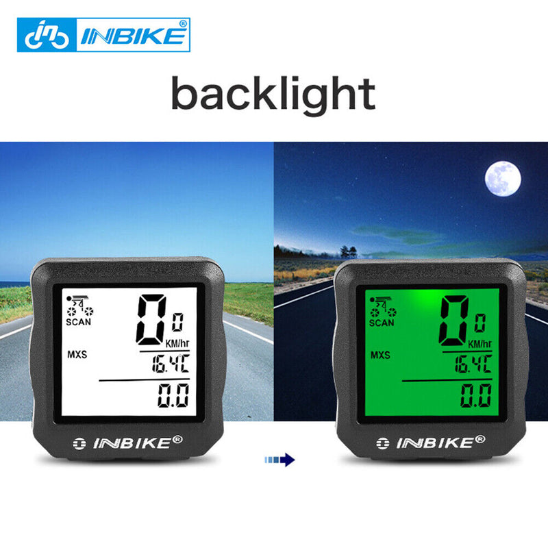 INBIK Cycling  Bicycle Computer Speedometer MTB Road Bike Wired Odometer Newly