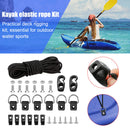 D Ring Mooring Deck Fitting Canoe Kayak Bungee Cord Sailing Rope with Screw