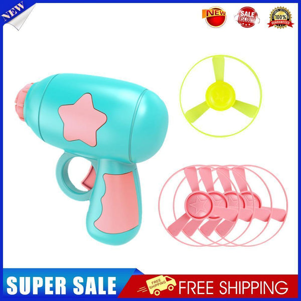 Cats Interactive Toys Flying Saucer Luminous Dragonfly Disc (Light Blue)