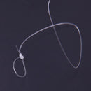 3Pcs Saltwater Hairy Hook Rigging for Herring Fishing Skin Tinsel Feathers Newly