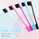 Double Sided Hair Edge Brush Hair Styling Hair Beauty Hairdress Comb (3pcs