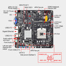 JINGSHA HM55 Chipset PGA988 DDR3 Desktop Mini ITX Motherboard Support i3 i5 i