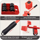 Stuffs Heavy Duty Moving Appliance Roller Furniture Mover Set Furniture Lifter