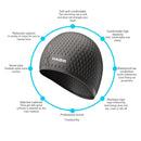 Waterproof Swimming Caps for Women Men Elastic Sports Swimming Pool Bathing H