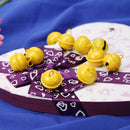 20pcs 25mm Metal Jingle Bells Christmas Hanging Decor Pet Pendant (Yellow) Newly