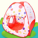 3 in 1 Kids Play Tent Tunnel Ball Pit Set Pop Up Tent Baby Toddlers Playhouse
