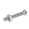 50mm Zinc Plated Cylinder Water Tank Holder Bracket for PC Water Cooling Newly