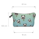 Cute Animal Print Cosmetic Storage Pouch Women Toiletry Makeup Bag (50157)