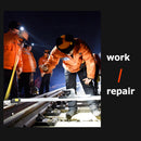 LED Headlamp Fishing Headlight Motion Sensor Camping Light (Reddish Black) Newly