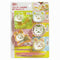 Torune Japan Mama's Assist Bento Assistant Cute Animal Shaped Cutter Set