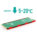 M.2 NGFF/NVMe SSD Cooler Heatsink Aluminum Alloy HDD Thermal Cooling Pad Newly