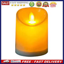 Flameless LED Candle Light Flickering Wedding Home Party Decor (7.5x10cm)