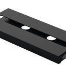 Wine Glass Rack Cabinet Stemware Holder Hanger Kitchen Organizer (Black)