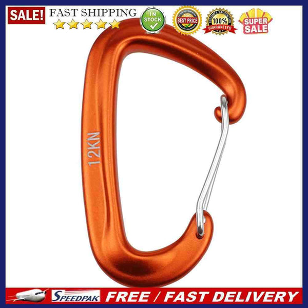 Aluminum Carabiner Outdoor Camping Hammock Buckle Hook Mountain Climbing Tools