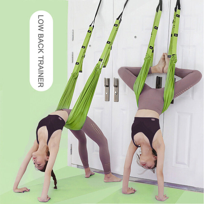Yoga Rope Leg Splits Practice Stretch Belt Handstand Fitness Workout Device