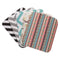Water Coaster Durable Canvas Mice Mat Ethnic Style Mousepad Desk Cushion