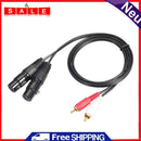HiFi 2RCA Male to 2XLR Female Audio Cable Dual XLR Female to Dual RCA Male Wire