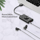 Widewing SC2 External USB Sound Card Adapter Volume Control Audio Card for MacB