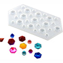 Diamond Shape Ice Ball Mould Silicone Whiskey Cube Maker Mold Party Supply Newly