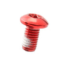 12pcs T25 M5 Bicycle Disc Brake Rotor Torx Bolts Bike Fix Screws (Red) Newly