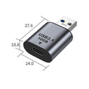 USB3.1 Gen 2 Charging Data Transfer Adapter (USB 3.1 Male to Type C Female)