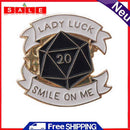 Fashion Geometric Brooch Creative Letters Badges Ornaments Jacket Accessories