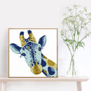 DIY Animals Painting Kit by Numbers Hand Painted Oil Picture Set Children Gif