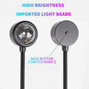 USB Car Atmosphere Blue Star Light Mini LED Projection Night Lamp Star P9V2