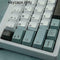 PBT November Fog Keycaps Gmk Keycap Profile Dye-sub For CHERRYs Gk616468 V1U3