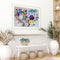 DIY Succulent Heart Oil Paint by Numbers Drawing on Canvas Pictures Home Deco