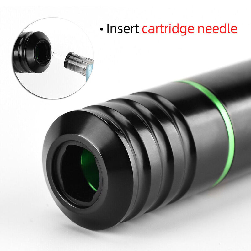 Professional Tattoo Pen Machine Body Art Silent Rotary Gun Makeup with Hook Line