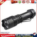 Mini Portable LED Flashlight 3 Modes Ultra Bright Handheld Pen Clip Light Newly