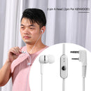 2Pin K Type Dual Earpiece Earphone Headset w/Mic for Baofeng UV-5R Two-Way